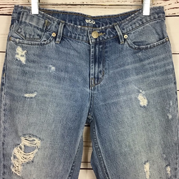 BDG UO | Twisted Seam Slim Boyfriend Jeans Sz 26 - Picture 3 of 10